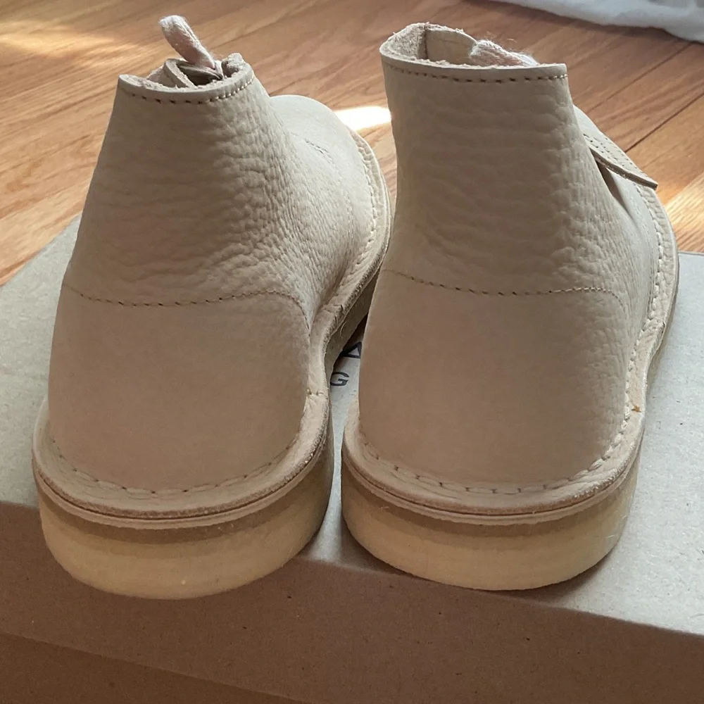 Clarks Originals Women’s Leather Chukka Desert Boots 8.5 - Picture 5 of 8